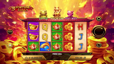 El logo de la 3 Fortune Souls Maquina Tragamonedas