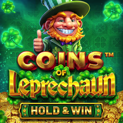 El logo de la Coins of Leprechaun – Hold & Win Maquina Tragamonedas