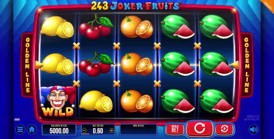 El logo de la 243 Joker Fruits Maquina Tragamonedas