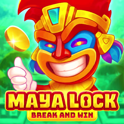 El logo de la Maya Lock Maquina Tragamonedas