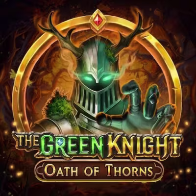 El logo de la The Green Knight Oath of Thorns Maquina Tragamonedas