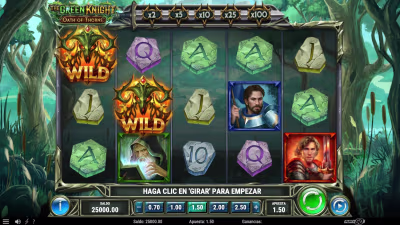 El logo de la The Green Knight Oath of Thorns Maquina Tragamonedas