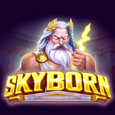El logo de la Skyborn Maquina Tragamonedas