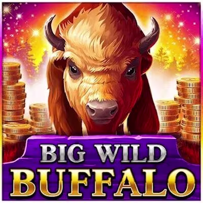 El logo de la Big Wild Buffalo Maquina Tragamonedas
