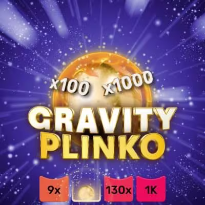 El logo de la Gravity Plinko Maquina Tragamonedas