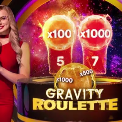 El logo de la Gravity Roulette Ruleta