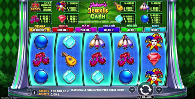 El logo de la Joker’s Jewels Cash Maquina Tragamonedas