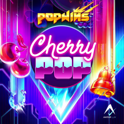 El logo de la Cherry Pop Maquina Tragamonedas