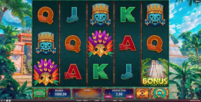 El logo de la Azteca Gold Collect Maquina Tragamonedas