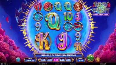 El logo de la Rosy Orbit Treasure Turn Maquina Tragamonedas