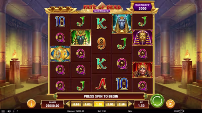 El logo de la Fate of Dead Blitzways Maquina Tragamonedas