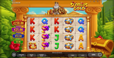 El logo de la Sloteus Gold Maquina Tragamonedas