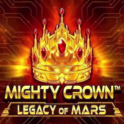 El logo de la Mighty Crown: Legacy of Mars Maquina Tragamonedas