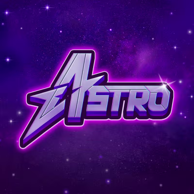 El logo de la Astro Maquina Tragamonedas
