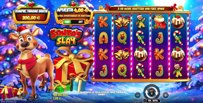 El logo de la Santa’s Slay Maquina Tragamonedas