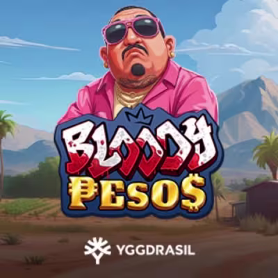 El logo de la Bloody Pesos Maquina Tragamonedas