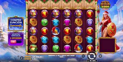 El logo de la Wisdom of Athena 1000 Xmas Maquina Tragamonedas