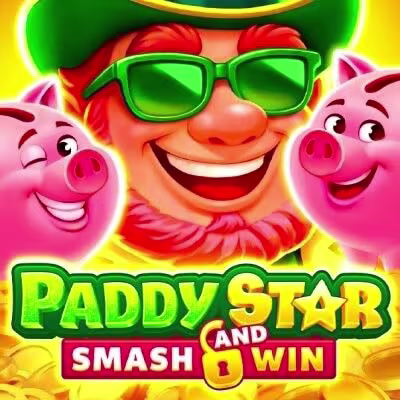 El logo de la Paddy Star: Smash and Win Maquina Tragamonedas