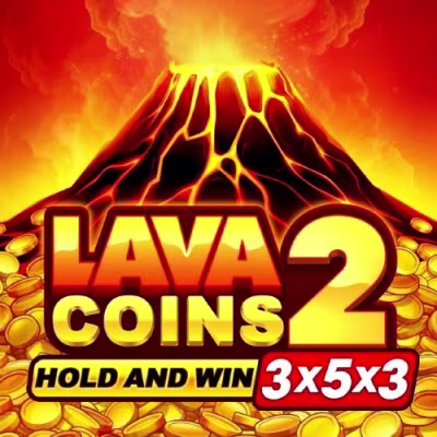 El logo de la Lava Coins 2 Maquina Tragamonedas