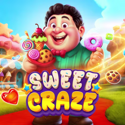 El logo de la Sweet Craze Maquina Tragamonedas