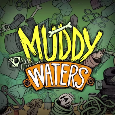 El logo de la Muddy Waters Maquina Tragamonedas