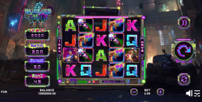 El logo de la Bullies Shooters Maquina Tragamonedas