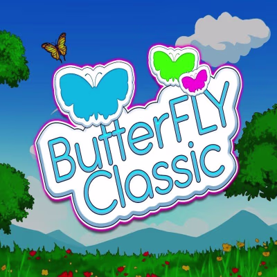 El logo de la Butterfly Classic Maquina Tragamonedas