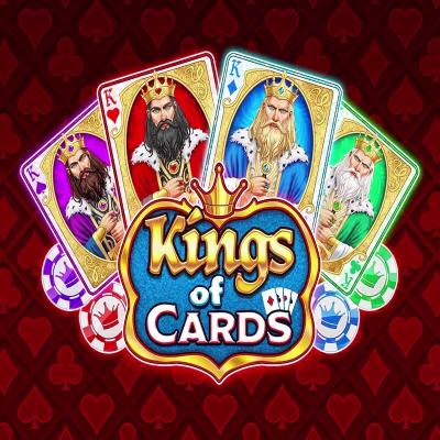 El logo de la King of Cards Maquina Tragamonedas