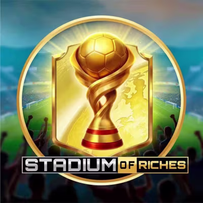 El logo de la Stadium of Riches Maquina Tragamonedas