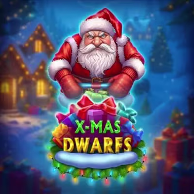 El logo de la xMas Dwarfs Maquina Tragamonedas