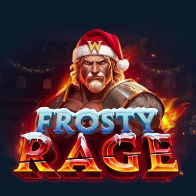 El logo de la Frosty Rage Maquina Tragamonedas