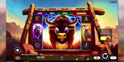 El logo de la Big Wild Buffalo 2 Maquina Tragamonedas