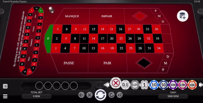 El logo de la French Roulette Classic Ruleta