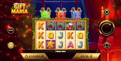 El logo de la Gift Mania Maquina Tragamonedas