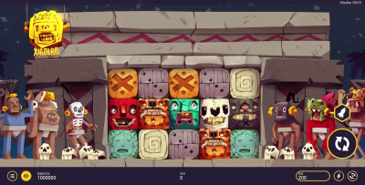 El logo de la Xibalba Maquina Tragamonedas