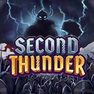 El logo de la Second Thunder Maquina Tragamonedas