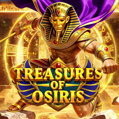 El logo de la Treasures of Osiris Maquina Tragamonedas