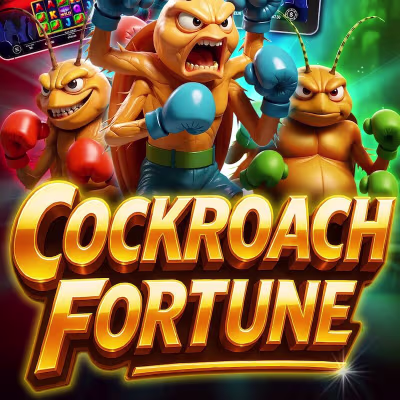 El logo de la Cockroach Fortune Maquina Tragamonedas