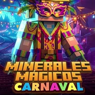 El logo de la Minerales Mágicos Carnaval Maquina Tragamonedas