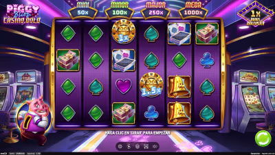 El logo de la Piggy Blitz Casino Gold Maquina Tragamonedas