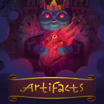 El logo de la Artifacts Maquina Tragamonedas