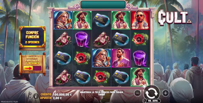 El logo de la Cult Maquina Tragamonedas