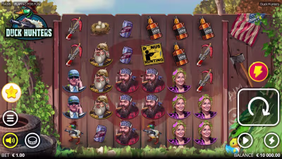 El logo de la Duck Hunters Maquina Tragamonedas