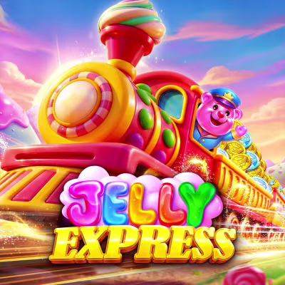 El logo de la Jelly Express Maquina Tragamonedas