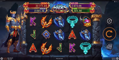 El logo de la Hades: Realm of Fortune Maquina Tragamonedas