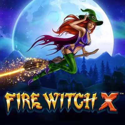 El logo de la Fire Witch X Maquina Tragamonedas