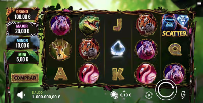 El logo de la Diamond King Gorilla Maquina Tragamonedas