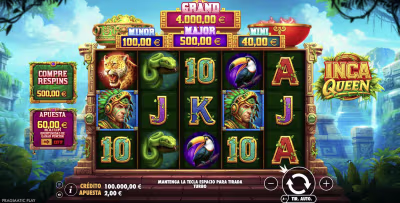 El logo de la Inca Queen Maquina Tragamonedas