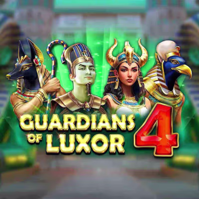 El logo de la Guardians of Luxor 4 Maquina Tragamonedas