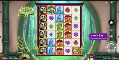 El logo de la Big Bamboo 2 Maquina Tragamonedas